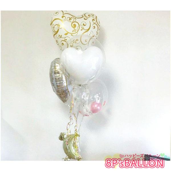 ムーンウエディング　バルーン　ギフト 発表会 お誕生日会 発表会 結婚式 ギフト 飾り付け　装飾 バ...