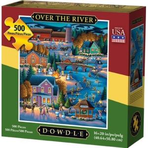 Over the River 500 Piece Jigsaw Puzzle by Eric Dowdle並行輸入品の商品画像