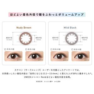 2ウィークメニコンRei 1箱6枚 度あり 度...の詳細画像4