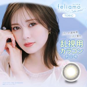 乱視用 feliamo TORIC 1day フェリアモ トーリック 1箱10枚 ワンデー 白石麻衣 まいやん 送料無料 1日交換 カラーコンタクト PIA カラコン ワンデー