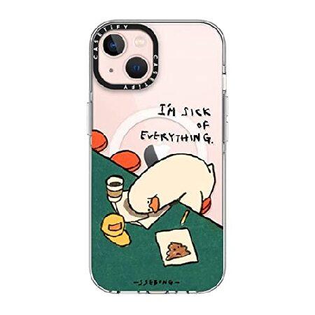 CASETiFY (ケースティファイ) クリア iPhone 13 ケース 黄ばみ防止 / 6.5フ...