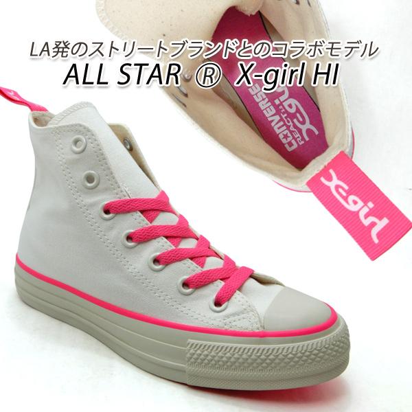 CONVERSE/コンバース スニーカー レディース エックスガール コラボ ALL STAR (R...