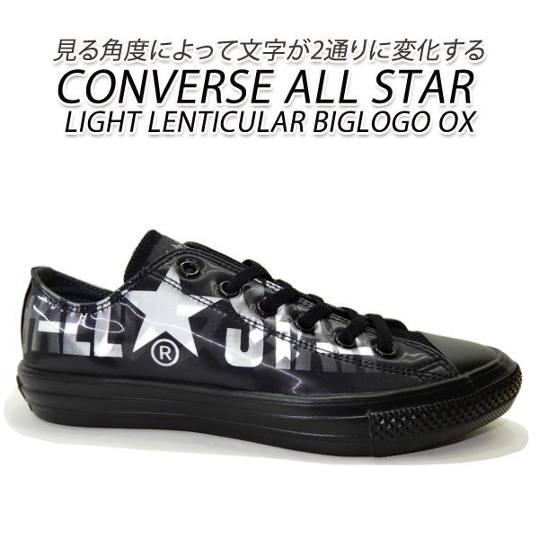 【50％オフ】コンバース 黒 スニーカー レディース ローカット 柄 CONVERSE ALL ST...