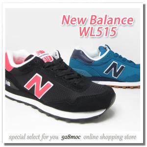 ニューバランス スニーカー レディース クラシックランニング New Balance WL515 COL・TBC B ブラック/ピンク・レイクブルー ニューバランス2017年春新作