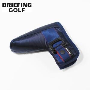 即納 BRIEFING GOLF ブリーフィング ゴルフ パターカバー PUTTER COVER  ECO TWILL NAVY ネイビー メンズ レディース　正規取扱店 ルフエ ruffue｜928wing