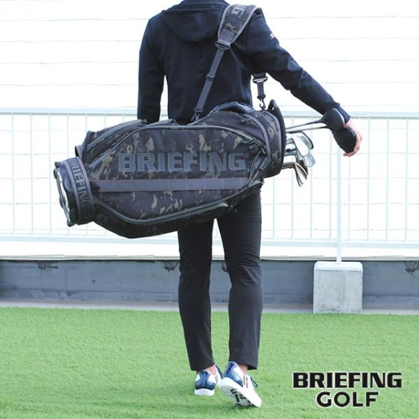 即納 BRIEFING GOLF ゴルフ キャディバッグ CR-5 #03 1000D デニール M...