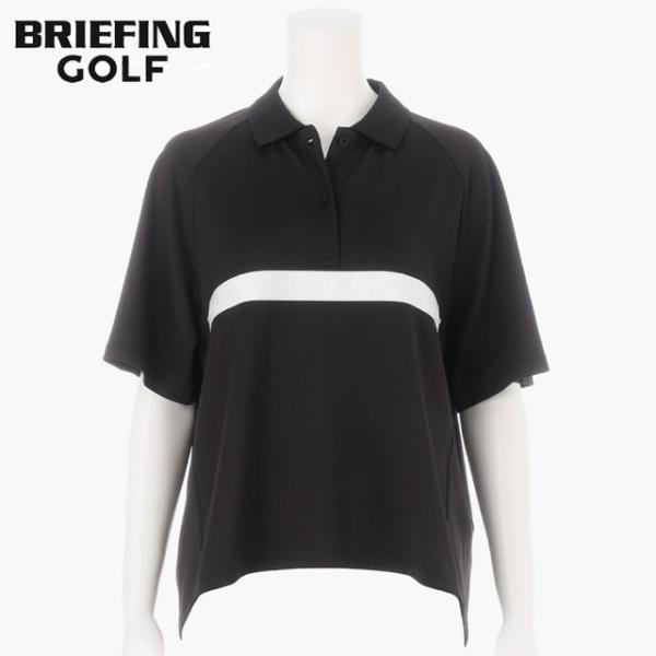 即納 BRIEFING GOLF ブリーフィング ゴルフ WOMENS SLEEVE LOGO PO...