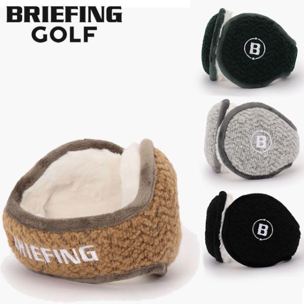 BRIEFING GOLF ブリーフィング ゴルフ WOOL BOA EAR MUFF ウール ボア...