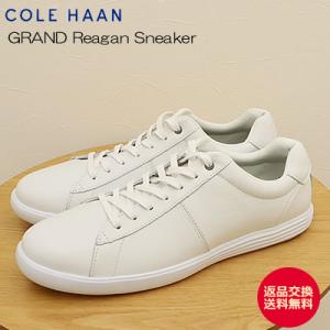 COLE HAAN コールハーン GRAND Reagan Sneaker グランド レーガン スニーカー OPTIC WHITE オプティックホワイト メンズ 靴  シューズ 返品交換送料無料｜928wing