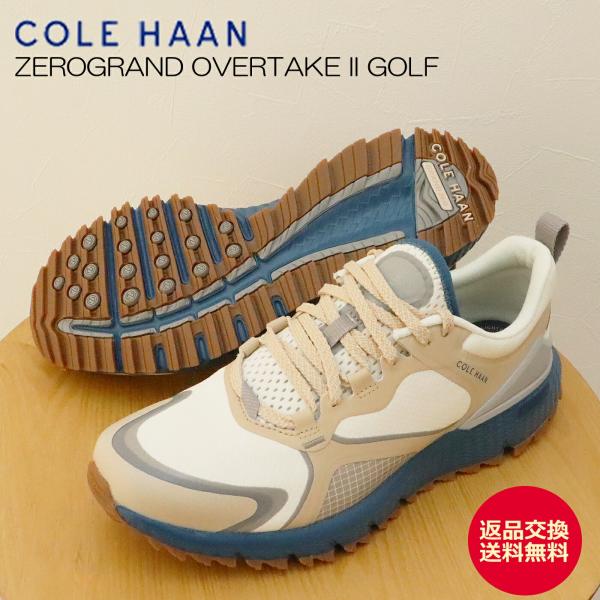 COLE HAAN コールハーン グランドプロ セログランド オーバーテイク2 ゴルフ アイボリー/...