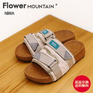 Flower MOUNTAIN フラワー マウンテン NIWA ニワ IVORY/GRAY アイボリ...