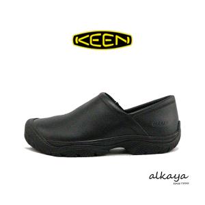 KEEN キーン メンズ PTC SLIP-ON II ピーティーシー スリップオン ツー BLACK ブラック 返品交換送料無料