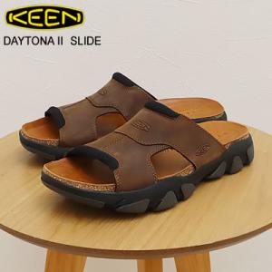 KEEN キーン  DAYTONA II SLIDE デイトナ ツー スライド Bison/Black バイソン/ブラック サンダル スニーカー シューズ アウトドア キャンプ 返品交換送料無料｜928wing