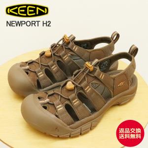 KEEN キーン NEWPORT H2 ニューポート エイチツー MONOCHROME/DARK EARTH モノクローム/ダークアース アウトドア フェス サンダル スニーカー
