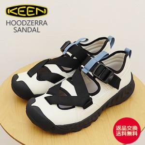 爆買 KEEN キーン HOODZERRA SANDAL フッドゼラ サンダル SILVER BIRCH/BLACK シルバーバーチ/ブラック アウトドア サンダル メンズ レディース