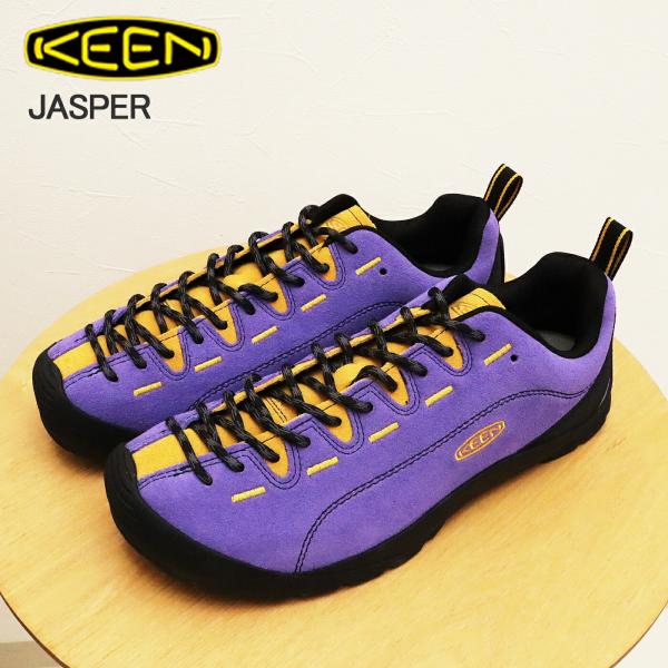 KEEN キーン  メンズ JASPER ジャスパー PURPLE OPULENCE/LEMON C...