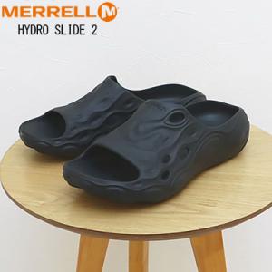 MERRELL メレル  HYDRO SLIDE 2 ハイドロ スライド2 BLACK ブラック サンダル アウトドア ウォーター シューズ 靴｜928wing