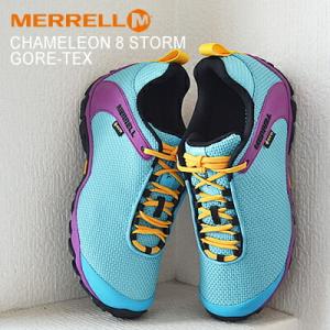 40％OFF MERRELL メレル  レディース CHAMELEON 8 STORM GORE-TEX カメレオン 8 ストーム ゴアテックス BUTTON ボタン 完全防水 ブーツ フェス 靴 シューズ