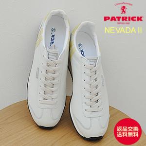 PATRICK パトリック NEVADA II ネバダ2 WH/YL ホワイト/イエロー 返品交換送料無料｜928wing