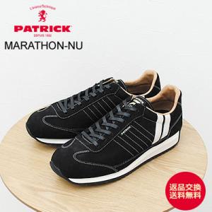 PATRICK パトリック MARATHON-NU マラソン・ヌバック NERO ネロ 返品交換送料無料｜928wing