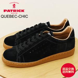 PATRICK パトリック  QUEBEC-CHIC ケベック・シック BLK ブラック 靴 スニー...