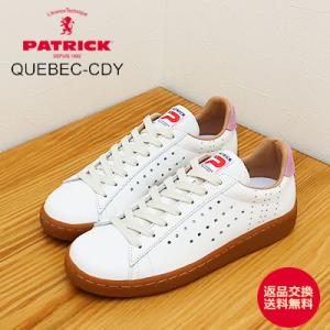 PATRICK パトリック  QUEBEC-CDY ケベック・キャンディー W/P ホワイト/ピンク...