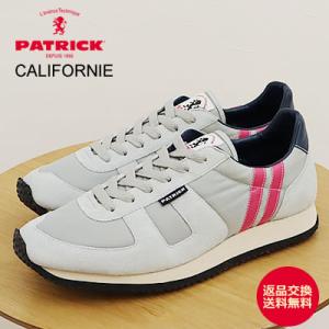 PATRICK パトリック CALIFORNIE カリフォルニー G/P グレー/ピンク 靴 スニー...