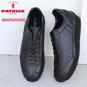 パトリック スニーカー PATRICK MARARAIN マラレイン BLK ブラック 日本製 防水...