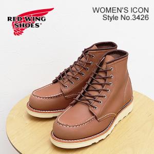 RED WING レッドウィング 3426 WOMEN'S  6" Classic Moc ウィメンズ 6インチ クラシックモック Mocha"Oro Iginal" モカ"オロ イジナル" 返品交換送料無料｜928wing