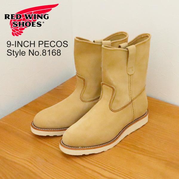 RED WING レッドウィング 8168 9-INCH PECOS 9インチ ペコス クッションソ...