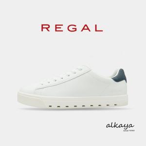 REGAL（リーガル） レースアップレザースニーカー 57BL WHITE ホワイト