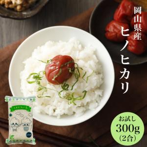 令和5年産 岡山県産 ヒノヒカリ 300g (2合) 1袋 ポイント消化 白米 食品 お試し 1kg...