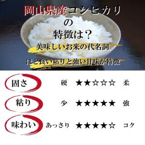 令和7年産 岡山県産 コシヒカリ 900g 【...の詳細画像3
