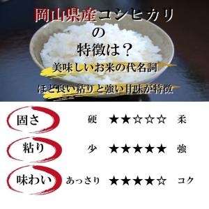 令和7年産 岡山県産 コシヒカリ 900g 【...の詳細画像3