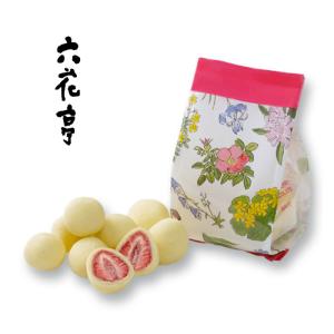 六花亭 ストロベリーチョコ ホワイト 袋入 6...の詳細画像1