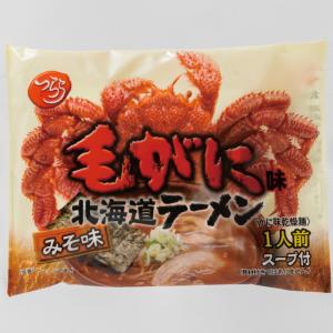 つらら 北海道ラーメン 毛がに味 みそ味 6食セット 毛ガニ 味噌味 インスタントラーメン マツコの知らない世界で紹介