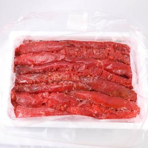 終了　送料無料 ウロコボシ 紅鮭筋子 コク醤油味 2kg【凍】/ 業務用 筋子 / 切れ子タイプか一本ものタイプのどちらかメーカー次第になります