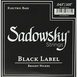 ブラックラベルベース弦 ニッケル弦 4弦 045-105 SBN45 Blackの商品画像