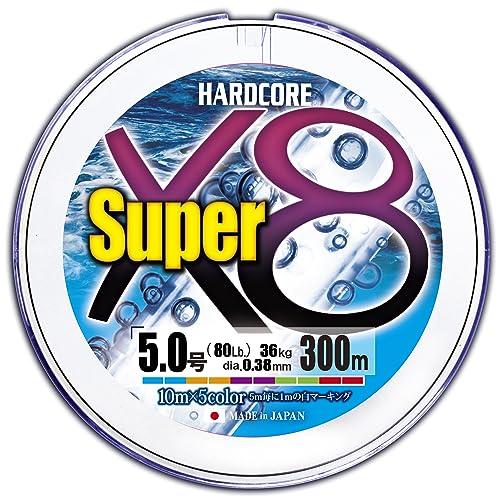 DUEL (デュエル) PEライン 釣り糸 HARDCORE スーパー X8 【 ライン 釣りライン...