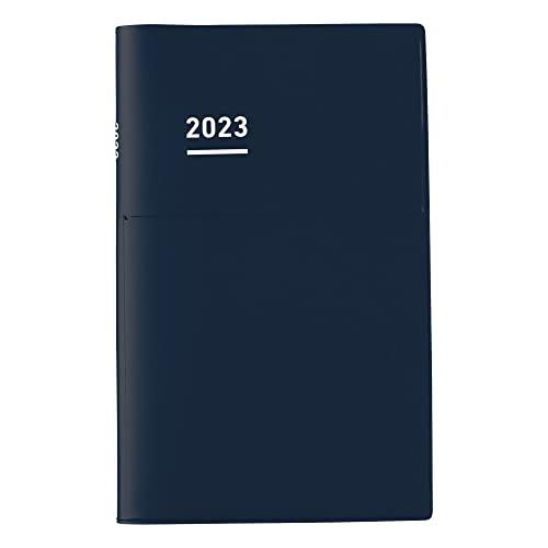 コクヨ ジブン手帳 Biz 手帳 2023年 A5 スリム マンスリー&amp;ウィークリー マットネイビー...