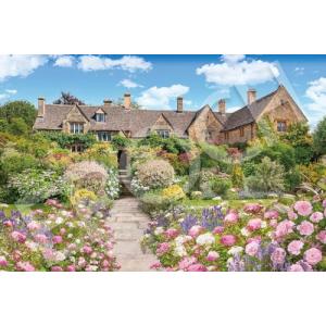 エポック社 1000ピース ジグソーパズル 海外風景 コッツウォルズの花庭園-イギリス (50×75cm) 09-057の商品画像