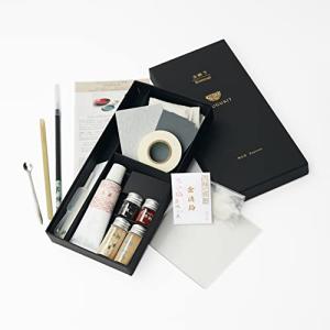 TSUGUKIT つぐキット 金 (金継ぎ工房が作った伝統金継ぎセット) 初心者でも使える 動画解説付きフルセット (簡単/金継ぎキット/金粉0.の商品画像