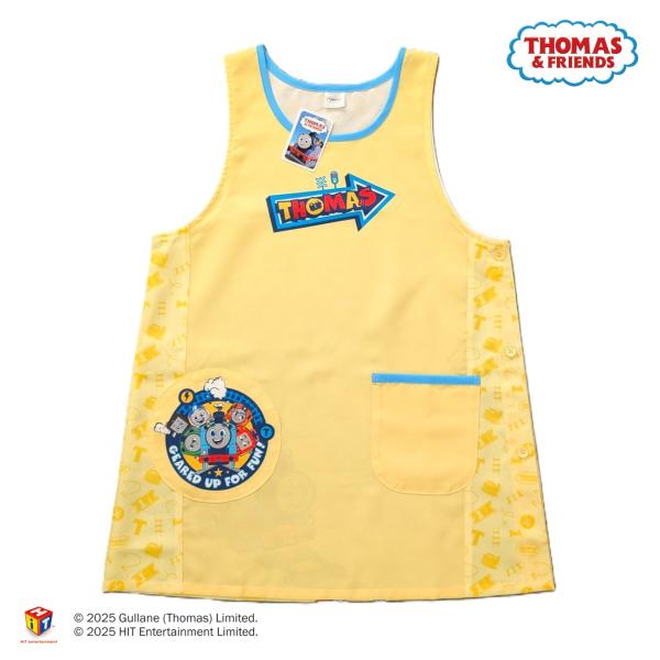 きかんしゃトーマス　カラフルエプロン　保育士エプロン　キャラクターエプロン