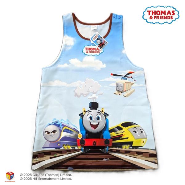 きかんしゃトーマス　エプロン　保育士エプロン　キャラクターエプロン