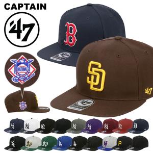 47 キャップ MLB キャプテン メンズ レディース 帽子 スナップバック ベースボールキャップ メジャーリーグ ニューヨーク・ヤンキース NY ドジャース LA｜99headwearshop