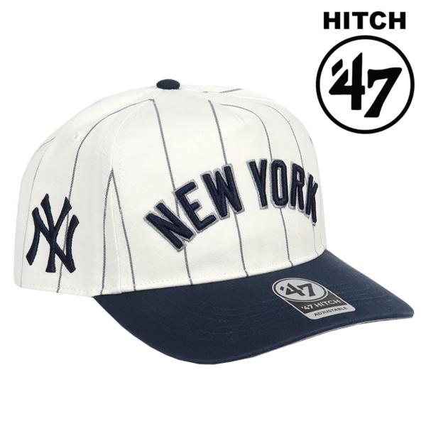 47 キャップ ニューヨーク・ヤンキース メンズ メジャーリーグ ロゴ ブランド ベースボールキャッ...