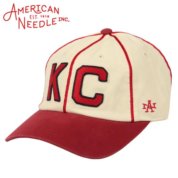 アメリカンニードル キャップ American Needle カンザスシティ・モナークス ニグロリー...