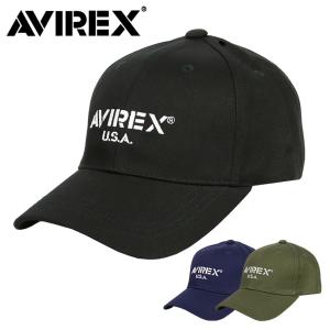 アビレックス ロゴ キャップ メンズ AVIREX ブランド 帽子 レディース アメカジ コットンツイル 男女兼用 かっこいい おしゃれ ゴルフ トレーニング アーミー｜99headwearshop