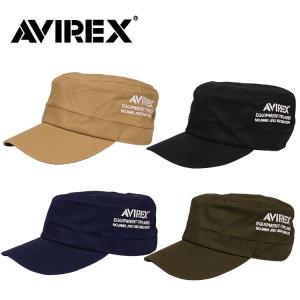 アビレックス ワークキャップ メンズ 帽子 AVIREX アヴィレックス ミリタリーキャップ ブランド｜99headwearshop