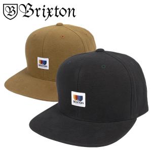 BRIXTON ブリクストン キャップ メンズ ALTON MP SNBK HAT 帽子 スナップバック スケーター スケートブランド サーフ おしゃれ 6パネル｜99headwearshop